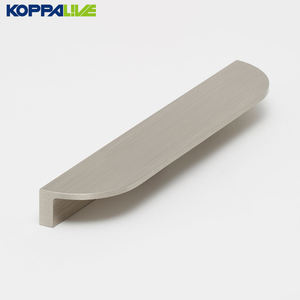 Koppalive латунная полукруглая лунная ручка дверцы шкафа, выдвижная ручка черного матового никеля, полукруглые ручки шкафа - Product Image 5