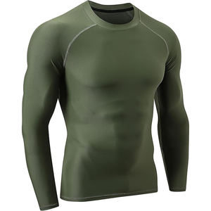 เสื้อแรชการ์ดผู้ชายผ้าสเตรช เหมาะสำหรับการฝึกเล่นเซิร์ฟ การออกกำลังกายในสระ และการออกกำลังกายในน้ำทั่วไป - Product Image 1