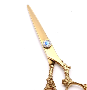 Tijeras para el pelo, tijeras de peluquería, maquinilla de afeitar para peluquero, tijeras giratorias para el pulgar, mango giratorio, tijera giratoria - Product Image 4