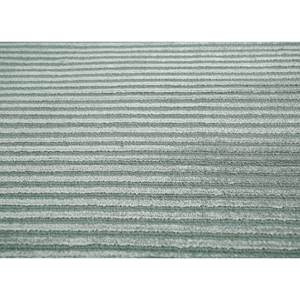 Basis Blue Solid Color Hand Loom Wool & Viscose <b>Rug</b> for Home Hwv-2000 - Product Image 3