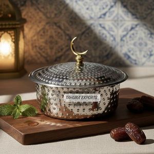 Stainless Steel Casserole Pot Kitchenware Accessories Cooking and Storage Pots Set Double Wall Casserole Aluminum Casted Lid - Product Image 4