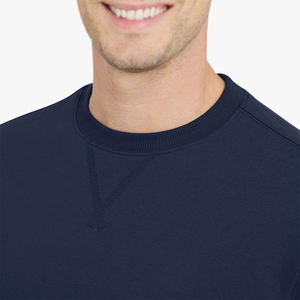 Ropa Deportiva de Invierno para Hombre, Sudadera Azul Marino, para Correr, Entrenamiento, Manga Larga, Estilo Pullover, Ecológica - Product Image 6