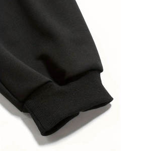 ชุดกีฬากันหนาวมีฮู้ดสำหรับผู้ชายชุดวิ่งจ๊อกกิ้งผ้าคอตตอนธรรมดาเป็นมิตรกับสิ่งแวดล้อมไซส์ใหญ่พิเศษขายส่งสำหรับเด็กผู้ชาย - Product Image 5