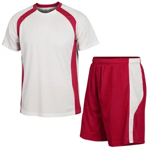 Ademende Hoge Kwaliteit Voetbalteam Truien Uniform Set Nieuw Design Sportkleding Voetbal Jersey Aangepaste Voetbal Jersey In Pk