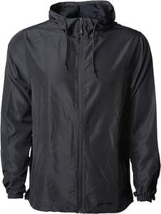 2025 hommes léger hiver à capuche haute rue coupe-vent veste avant Logo fermeture éclair activités de plein air équipement randonnée Camping - Product Image 3