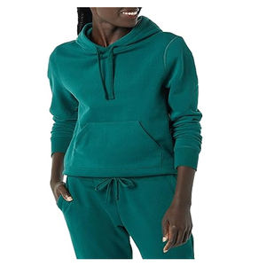 Sudaderas con Capucha para Mujer, de Alta Calidad, Estilo Urbano, 100% Algodón con Forro, Logotipo Personalizado y Color Sólido - Product Image 5