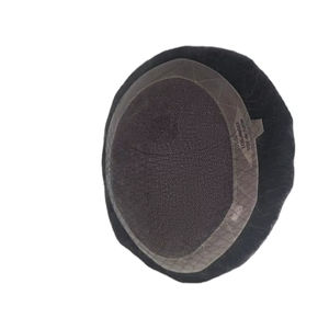 Perruque et patchs de cheveux 100% humains Remy indiens, prothèse, ondulation naturelle, ondulation profonde, cheveux Taz Bangladesh, bonnet U-Part, écologique - Product Image 4