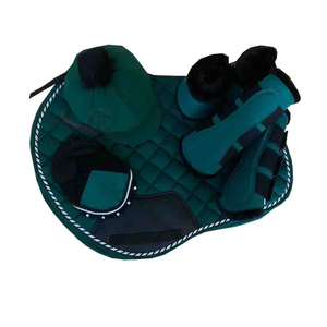 Tapis de selle tout en polycoton de haute qualité avec équipement Bareback en gros à paillettes pour l'équitation et les performances de saut d'obstacles - Product Image 5