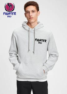 Sweat à capuche vintage surdimensionné en molleton de coton lourd 100% avec lavage à l'acide sweats à capuche avec logo personnalisé - Product Image 2