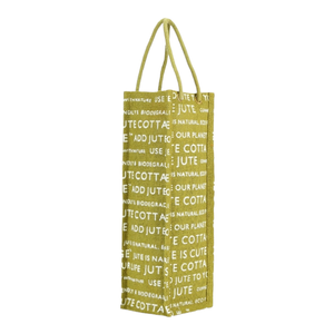 Bolsa de vino de yute superventas al por mayor KVR, soporte de botellas dividido reutilizable personalizado, Impresión de logotipo personalizado ecológico reutilizable para exportación - Product Image 1