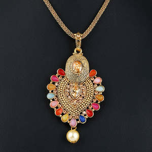 ชุดเครื่องประดับแฟนซีสำหรับผู้หญิง - สีทอง - Product Image 3