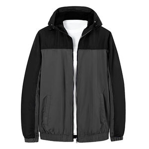 Chaqueta Cortavientos Reversible con Capucha para Hombre, Transpirable, para Invierno - Product Image 4