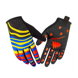 Meilleurs gants de motocross en cuir personnalisés à faible coût, protection intérieure confortable et chaude pour Dirt Bike MTB MX ATV vêtements de sport de grande taille - Product Image 2