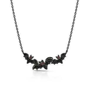 Collier pendentif chauve-souris Familiars des sorcières en argent sterling Jeulia - Product Image 1