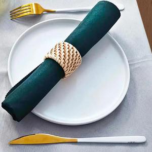 Porte-serviettes en rotin simple pour une décoration élégante de table à manger, cuisine et usage quotidien élégant, fabriqué à la main en Inde - Product Image 4