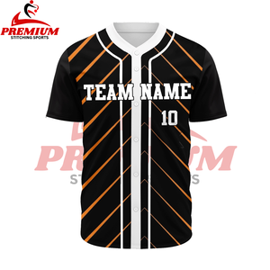 Vente en gros de maillots de baseball et de softball personnalisés, uniformes pour jeunes et adultes, vêtements de softball imprimés respirants, directement en usine - Product Image 1
