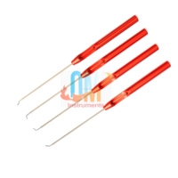 OldMed Instruments Tıbbi Omuz Artroskopisi Sütür Kancası Seti İplik Geçirici Rotator Manşet Kancası Yeniden Kullanılabilir Alman Tıbbi Kalitesi