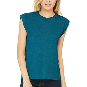 Nuevas camisetas sin mangas transpirables suaves y relajadas para mujer - Product Image 1