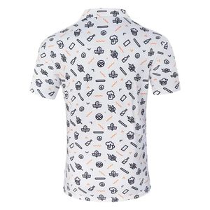 Design personnalisé 100% polyester Impression par sublimation Maillot décontracté pour hommes pour chemises Respirant Séchage rapide OEM - Product Image 2