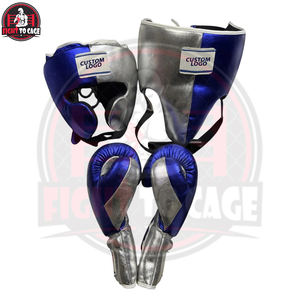 Complete Boxing Set Gloves Focus Pads <b>Head</b> Guard Training Kit Gym Home Professional Use Genuine Leather Customizable Durable - Product Image 6