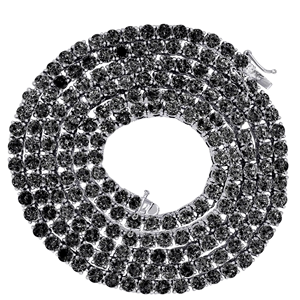 เครื่องประดับชั้นพรีเมียม ทองคำ 14k 18k สร้อยเทนนิสโรสโกลด์ ประดับเพชร CVD 7 จุด ผลิตในห้องปฏิบัติการ ได้รับการรับรองจาก IGI ของขวัญสำหรับทุกเพศ จากประเทศอินเดีย - Product Image 1