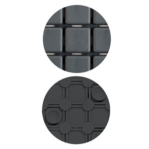 Lotto di 6 tappetini antiscivolo QUADRO, colore GriMSV. - Product Image 2
