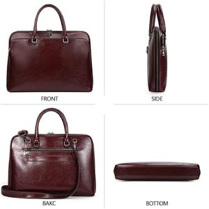 Vente en gros sac de bureau en cuir véritable pour hommes sac en cuir de haute qualité avec logo personnalisé OEM - Product Image 2