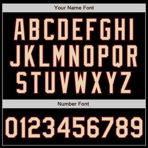 Personalizado negro Crimson-City personalizado bombardero Varsity Letterman cremallera chaqueta cortavientos Streetwear vintage hombres Varsity chaqueta - Product Image 3