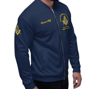 Veste Maçonnique Personnalisée Manteau Franc-Maçon Personnalisé Avant Dos-HSE - Product Image 4