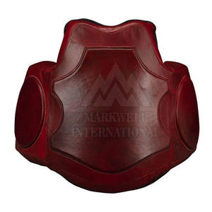 Precio al por mayor Protectores de pecho Nuevo diseño Protectores de pecho hechos de cuero para entrenamiento de boxeo Protectores de pecho - Product Image 6