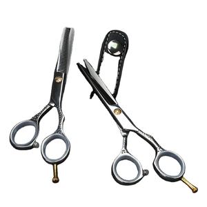 Impression de logo personnalisé Matériau en acier inoxydable de haute qualité Oem Odm Outil de coiffure Ciseaux amincissants personnalisés - Product Image 1