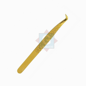 Pince à cils greffée en acier inoxydable de qualité supérieure professionnelle outils de beauté à usage domestique pour les cils de volume - Product Image 1