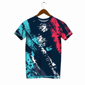 เสื้อยืดแขนสั้นลายกราฟิกสำหรับผู้ชายเสื้อยืดพิมพ์โลโก้พัฟออกแบบได้ตามที่ต้องการ - Product Image 6