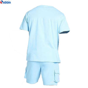 New Arrival Customized Top Quality Summer <b>Men's</b> <b>T</b>-<b>shirt</b> <b>and</b> <b>Shorts</b> Set <b>Men</b> Custom Logo Blank Tshirt <b>and</b> <b>Shorts</b> 2Pcs Tracksuit - Product Image 2
