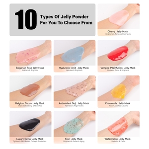 JMFREE ขายส่งเกาหลีความงามมืออาชีพใบหน้าเยลลี่ลอกออกหน้ากากผลิตภัณฑ์ดูแลผิวแบบจําลองหน้ากากถ้วยแพ็ค 28g - Product Image 2