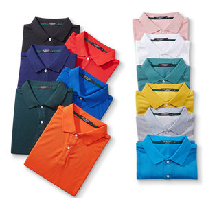 Polo en coton pour homme de qualité supérieure Nouvelle mode Coupe ajustée Polo à manches courtes Polo décontracté Col rabattu Polo de golf - Product Image 4