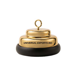 Chauffe-plats en métal fini noir et or forme ronde ustensiles de cuisine de table casserole pot en métal fantaisie de haute qualité - Product Image 1