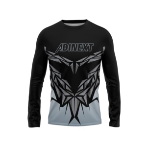 Best price Paypal acceptable custom high quality basketball Warm ups shooters tight fit long sleeves blue <b>flame</b> t <b>shirt</b> - Product Image 3