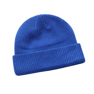 Winter Knitted Beanie <b>Hat</b> Warm Ribbed <b>Wool</b> Blend Plain Long Custom Color Street Wear for <b>Men</b> & Women - Product Image 4