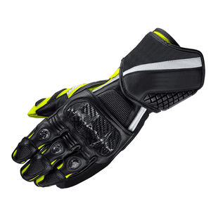 Gants de moto en cuir durable Gants de motard de course de protection personnalisés en gros avec armure dure - Product Image 3