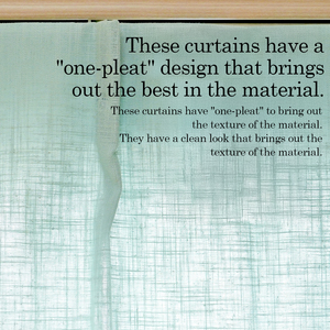 Très Original Moderne De Luxe SUNROSE Lin Coton Salon Extérieur Ready Made Cantonnières Absorption D'humidité Respirabilité - Product Image 6