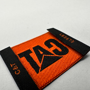 Tùy Chỉnh Dệt Cổ Nhãn Mật Độ Cao Tái Chế Damask Chính Logo Nhãn Cho May Mặc Thương Hiệu Tag Trong Tất Cả Các Loại Gấp - Product Image 2