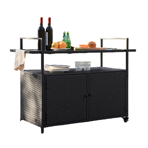 รถเข็นบาร์ไวน์โลหะคลาสสิกสไตล์โบราณที่นิยมในครัวเสิร์ฟอาหารรถเข็นผู้ถือไวน์สำหรับบ้านโรงแรมร้านอาหารการจัดเลี้ยง - Product Image 4