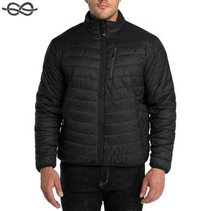 Veste légère et élégante à col montant pour hommes, activités de plein air chaudes en hiver, voyage, vêtements de tous les jours - Product Image 1
