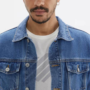 Veste en jean pour hommes Top Trending Made In Pakistan Veste d'hiver en jean pour hommes de haute qualité pour la vente en ligne - Product Image 5