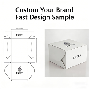 Scatola Personalizzata per Pasticceria, Confezione per Torte con Finestra, per Pane e Dessert da Asporto, Boite Patisserie - Product Image 6