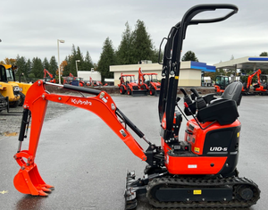 Mini-excavatrice sur chenilles U10-5 d'occasion, livraison gratuite, composants principaux inclus : moteur, pompe, boîte de vitesses, engrenage, PLC, roulement - Product Image 4