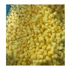 สับปะรดหั่นสี่เหลี่ยมลูกเต๋าส่วนบุคคล10-15มม. วัตถุดิบสดใหม่รสธรรมชาติสีธรรมชาติจากข้อมูลทองคำ99ในเวียดนาม - Product Image 4