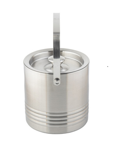 Cubo de champán de hielo de acero de diseño increíble Suministros para hoteles y restaurantes Cubo de hielo de acero inoxidable Cubo de hielo enfriador de champán - Product Image 5