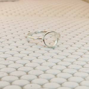 Minimal 925 joyería de plata esterlina anillo minimalista 925 plata esterlina minimalista lindo 925 anillos de plata para niñas - Product Image 2